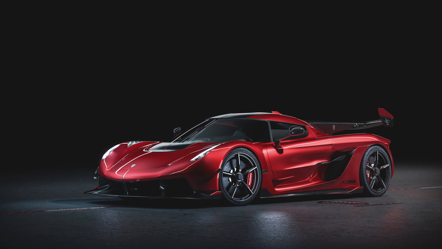 Koenigsegg Jesko Attack Red