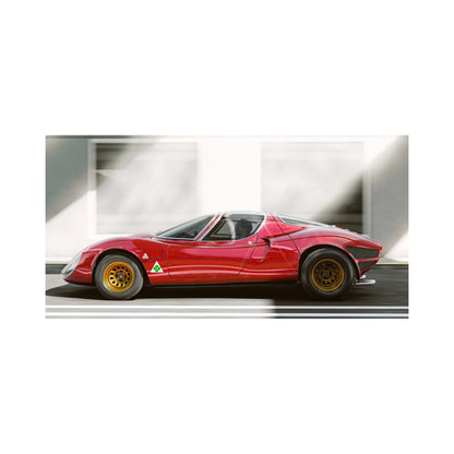 Alfa Romeo Tomeo car art poster for car lovers in UAE