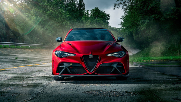 Alfa Romeo Giulia GTA car art print for automotive enthusiasts UAE