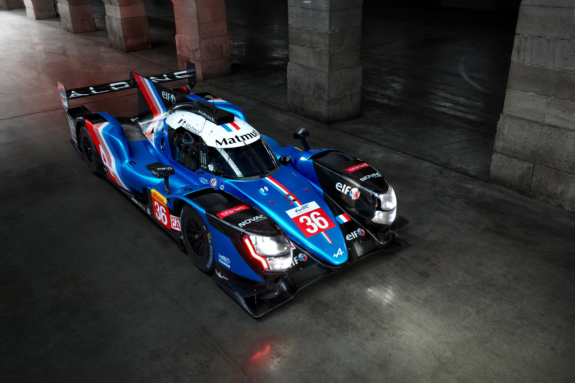 Alpine sports car art print for automotive fans in UAE