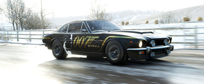 Aston Martin Skyfall car art poster for automotive lovers UAE