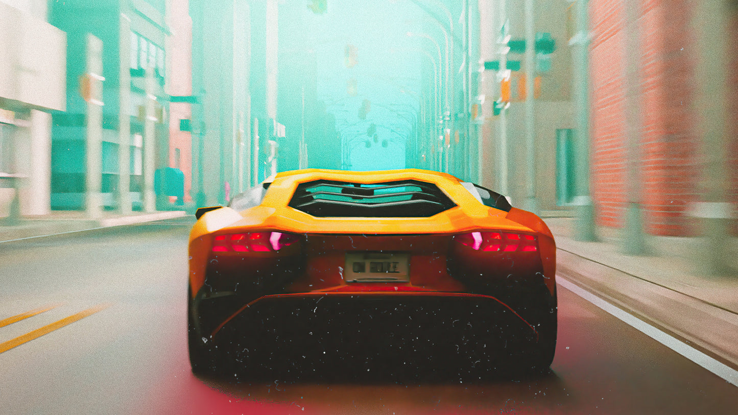 Lamborghini Aventador SVJ - Arancio Atlas