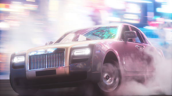 Rolls-Royce Phantom Neon Drift