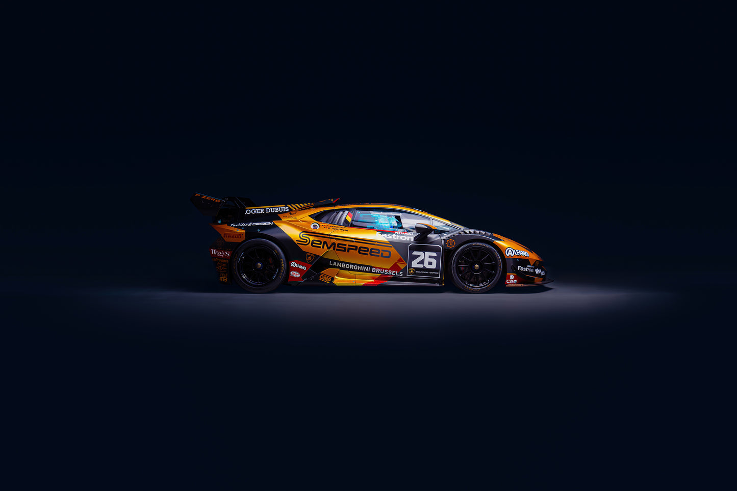 Lamborghini Huracán Super Trofeo SemSpeed Livery